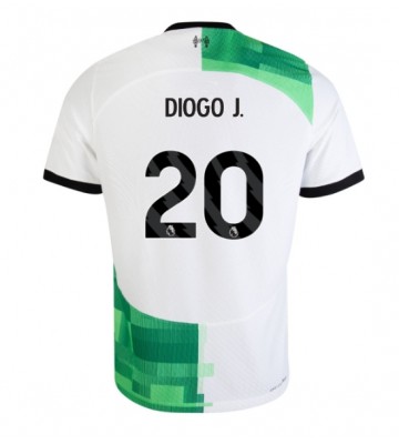 Liverpool Diogo Jota #20 Venkovní Dres 2023-24 Krátkým Rukávem