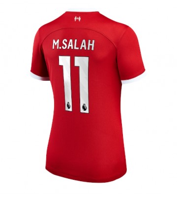 Liverpool Mohamed Salah #11 Domácí Dres pro Dámy 2023-24 Krátkým Rukávem