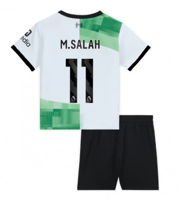 Liverpool Mohamed Salah #11 Venkovní dres komplet pro Děti 2023-24 Krátkým Rukávem (+ Krátké kalhoty)