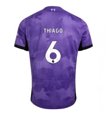 Liverpool Thiago Alcantara #6 Alternativní Dres 2023-24 Krátkým Rukávem