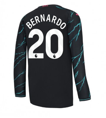 Manchester City Bernardo Silva #20 Alternativní Dres 2023-24 Dlouhým Rukávem