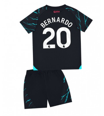 Manchester City Bernardo Silva #20 Alternativní dres komplet pro Děti 2023-24 Krátkým Rukávem (+ Krátké kalhoty)