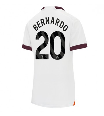 Manchester City Bernardo Silva #20 Venkovní Dres pro Dámy 2023-24 Krátkým Rukávem