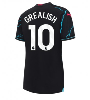 Manchester City Jack Grealish #10 Alternativní Dres pro Dámy 2023-24 Krátkým Rukávem