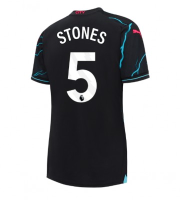Manchester City John Stones #5 Alternativní Dres pro Dámy 2023-24 Krátkým Rukávem