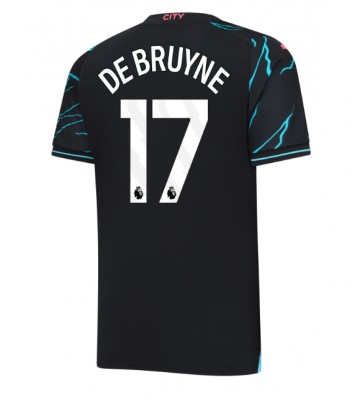 Manchester City Kevin De Bruyne #17 Alternativní Dres 2023-24 Krátkým Rukávem