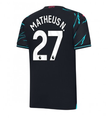 Manchester City Matheus Nunes #27 Alternativní Dres 2023-24 Krátkým Rukávem