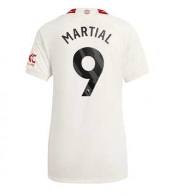 Manchester United Anthony Martial #9 Alternativní Dres pro Dámy 2023-24 Krátkým Rukávem