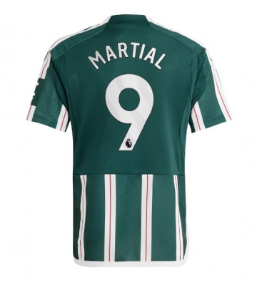 Manchester United Anthony Martial #9 Venkovní Dres 2023-24 Krátkým Rukávem