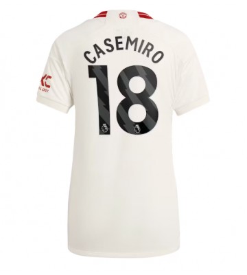 Manchester United Casemiro #18 Alternativní Dres pro Dámy 2023-24 Krátkým Rukávem