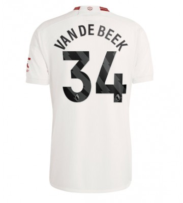 Manchester United Donny van de Beek #34 Alternativní Dres 2023-24 Krátkým Rukávem