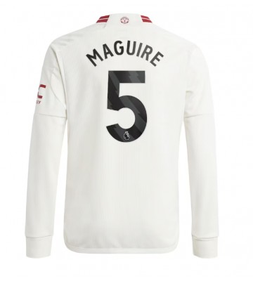 Manchester United Harry Maguire #5 Alternativní Dres 2023-24 Dlouhým Rukávem