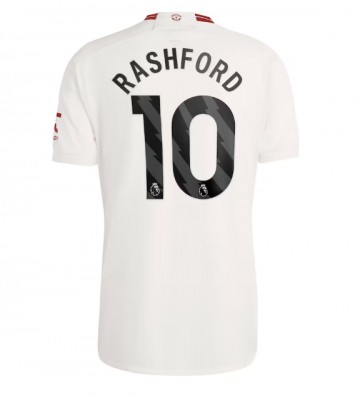 Manchester United Marcus Rashford #10 Alternativní Dres 2023-24 Krátkým Rukávem