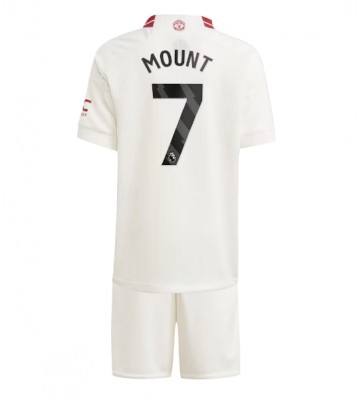 Manchester United Mason Mount #7 Alternativní dres komplet pro Děti 2023-24 Krátkým Rukávem (+ Krátké kalhoty)