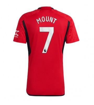Manchester United Mason Mount #7 Domácí Dres 2023-24 Krátkým Rukávem