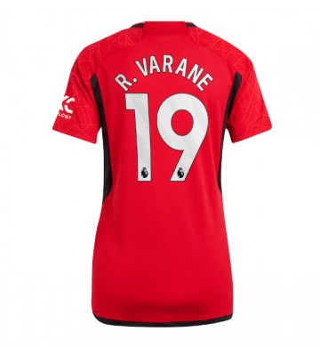 Manchester United Raphael Varane #19 Domácí Dres pro Dámy 2023-24 Krátkým Rukávem