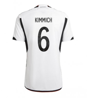 Německo Joshua Kimmich #6 Domácí Dres MS 2022 Krátkým Rukávem