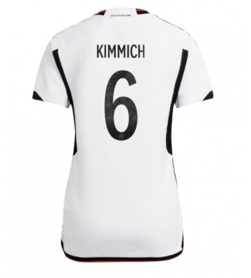 Německo Joshua Kimmich #6 Domácí Dres pro Dámy MS 2022 Krátkým Rukávem
