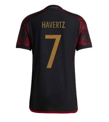 Německo Kai Havertz #7 Venkovní Dres MS 2022 Krátkým Rukávem