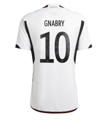 Německo Serge Gnabry #10 Domácí Dres MS 2022 Krátkým Rukávem