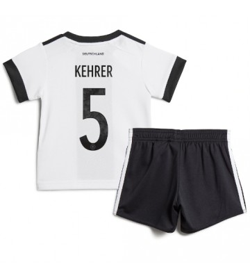 Německo Thilo Kehrer #5 Domácí dres komplet pro Děti MS 2022 Krátkým Rukávem (+ Krátké kalhoty)
