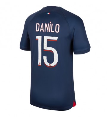 Paris Saint-Germain Danilo Pereira #15 Domácí Dres 2023-24 Krátkým Rukávem