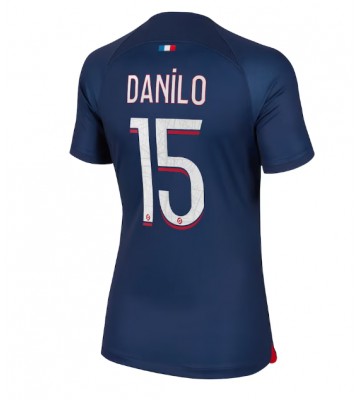 Paris Saint-Germain Danilo Pereira #15 Domácí Dres pro Dámy 2023-24 Krátkým Rukávem
