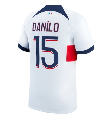 Paris Saint-Germain Danilo Pereira #15 Venkovní Dres 2023-24 Krátkým Rukávem