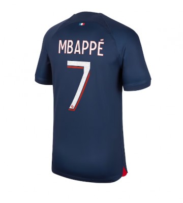 Paris Saint-Germain Kylian Mbappe #7 Domácí Dres 2023-24 Krátkým Rukávem