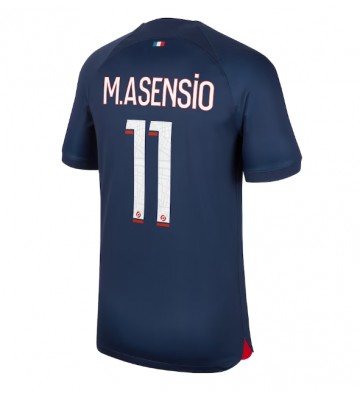 Paris Saint-Germain Marco Asensio #11 Domácí Dres 2023-24 Krátkým Rukávem