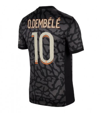 Paris Saint-Germain Ousmane Dembele #10 Alternativní Dres 2023-24 Krátkým Rukávem