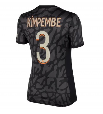 Paris Saint-Germain Presnel Kimpembe #3 Alternativní Dres pro Dámy 2023-24 Krátkým Rukávem