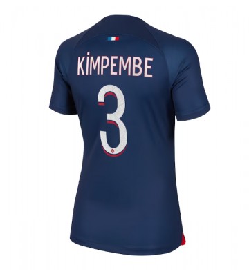 Paris Saint-Germain Presnel Kimpembe #3 Domácí Dres pro Dámy 2023-24 Krátkým Rukávem