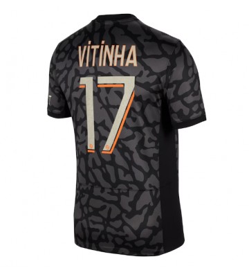 Paris Saint-Germain Vitinha Ferreira #17 Alternativní Dres 2023-24 Krátkým Rukávem