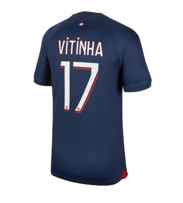 Paris Saint-Germain Vitinha Ferreira #17 Domácí Dres 2023-24 Krátkým Rukávem