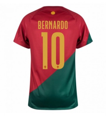 Portugalsko Bernardo Silva #10 Domácí Dres MS 2022 Krátkým Rukávem