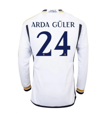 Real Madrid Arda Guler #24 Domácí Dres 2023-24 Dlouhým Rukávem