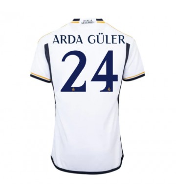 Real Madrid Arda Guler #24 Domácí Dres 2023-24 Krátkým Rukávem