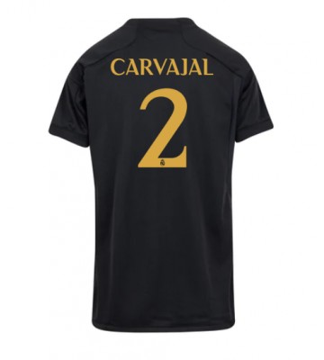 Real Madrid Daniel Carvajal #2 Alternativní Dres pro Dámy 2023-24 Krátkým Rukávem