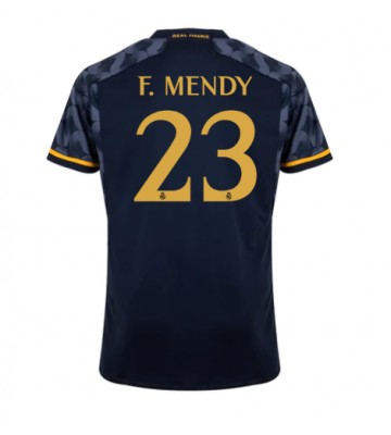Real Madrid Ferland Mendy #23 Venkovní Dres 2023-24 Krátkým Rukávem
