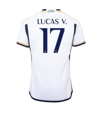 Real Madrid Lucas Vazquez #17 Domácí Dres 2023-24 Krátkým Rukávem