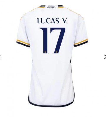 Real Madrid Lucas Vazquez #17 Domácí Dres pro Dámy 2023-24 Krátkým Rukávem
