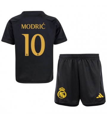Real Madrid Luka Modric #10 Alternativní dres komplet pro Děti 2023-24 Krátkým Rukávem (+ Krátké kalhoty)