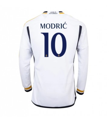 Real Madrid Luka Modric #10 Domácí Dres 2023-24 Dlouhým Rukávem