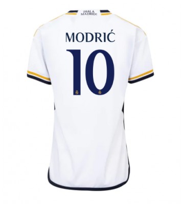 Real Madrid Luka Modric #10 Domácí Dres pro Dámy 2023-24 Krátkým Rukávem