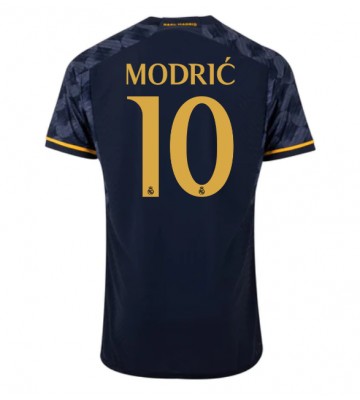 Real Madrid Luka Modric #10 Venkovní Dres 2023-24 Krátkým Rukávem