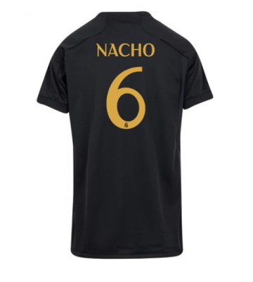 Real Madrid Nacho #6 Alternativní Dres pro Dámy 2023-24 Krátkým Rukávem