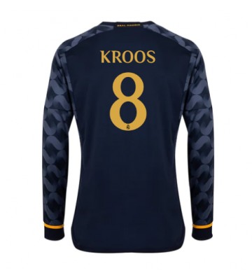 Real Madrid Toni Kroos #8 Venkovní Dres 2023-24 Dlouhým Rukávem
