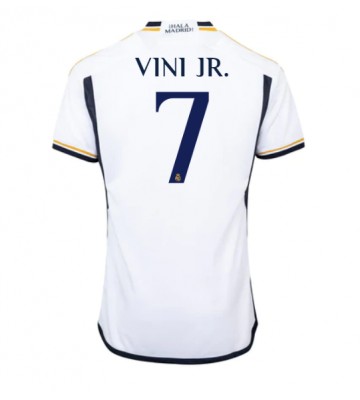 Real Madrid Vinicius Junior #7 Domácí Dres 2023-24 Krátkým Rukávem