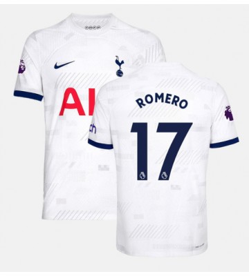 Tottenham Hotspur Cristian Romero #17 Domácí Dres 2023-24 Krátkým Rukávem